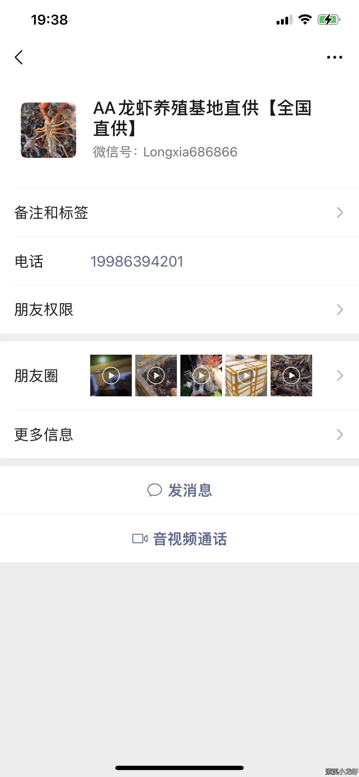 43353.jpg 小龙虾批发胡壮壮诈骗电话:19986394201