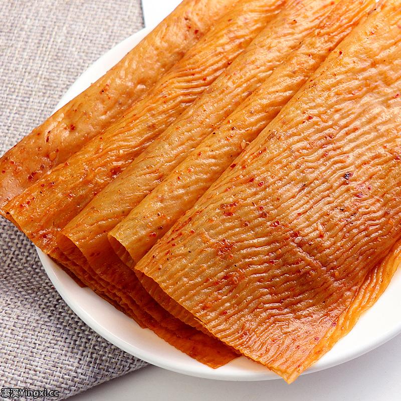 李郁林老式大辣片网红辣条怀旧食品麻辣豆干休闲零食