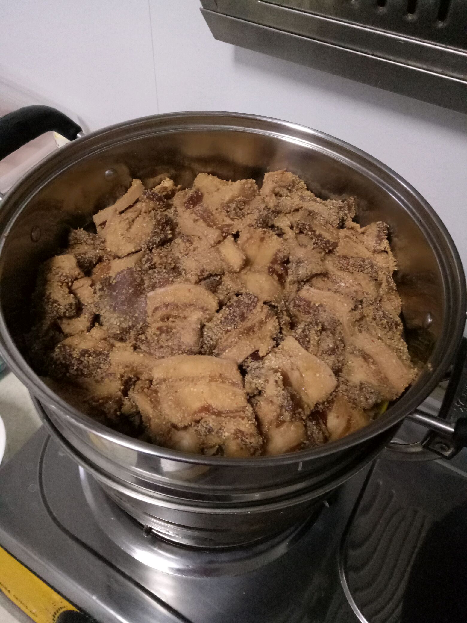 粉蒸肉的做法高压锅蒸多久,粉蒸肉的做法