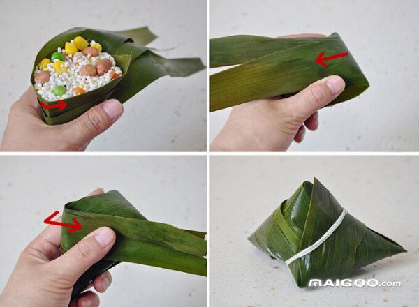 包三角粽子视频教程慢动作,包三角粽子视频教程慢动作简单